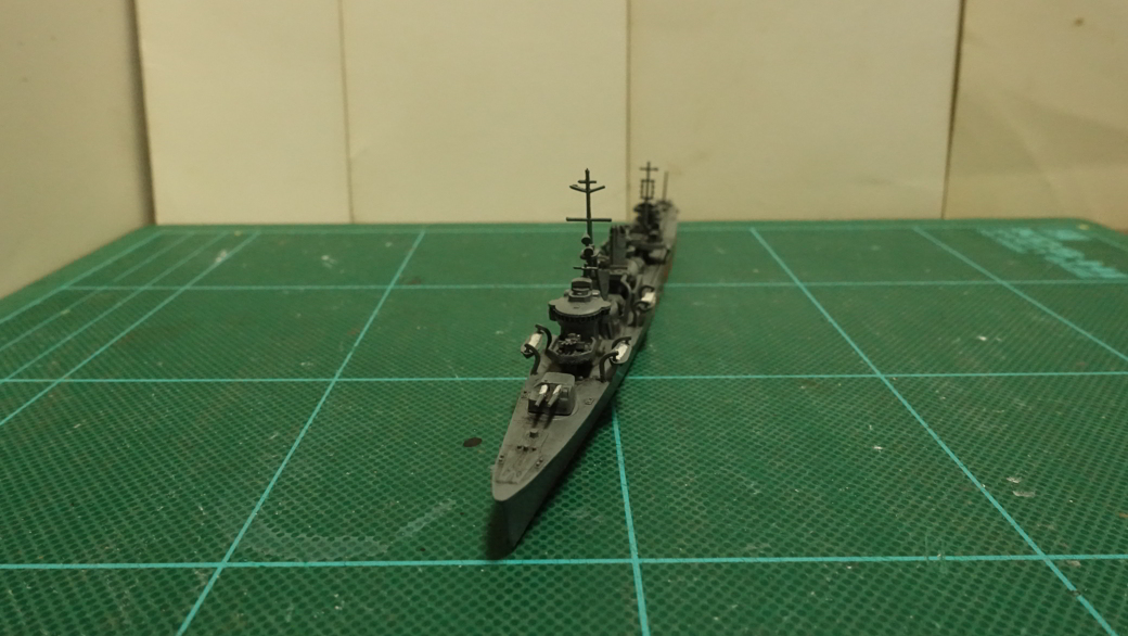 タミヤの1/700 ウォーターラインシリーズ No.408 日本海軍駆逐艦 敷波 その１
