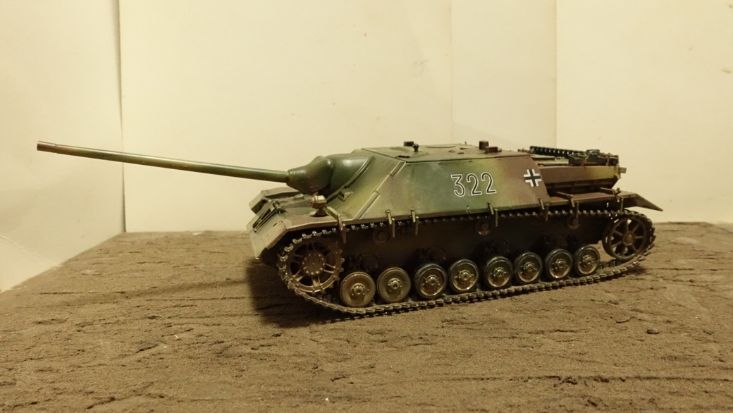 タミヤのミリタリーミニチュアシリーズ No.340 ドイツ ４号駆逐戦車/70(V) ラング その１