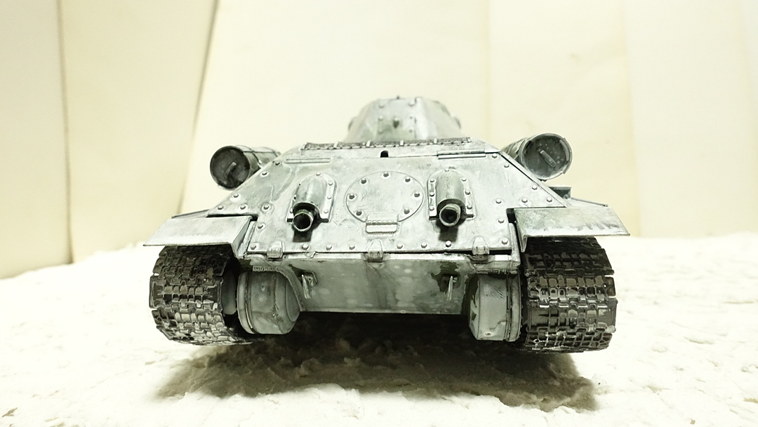 タミヤのミリタリーミニチュアシリーズ No.049 ソビエトT-34/76戦車 1942年型 その５