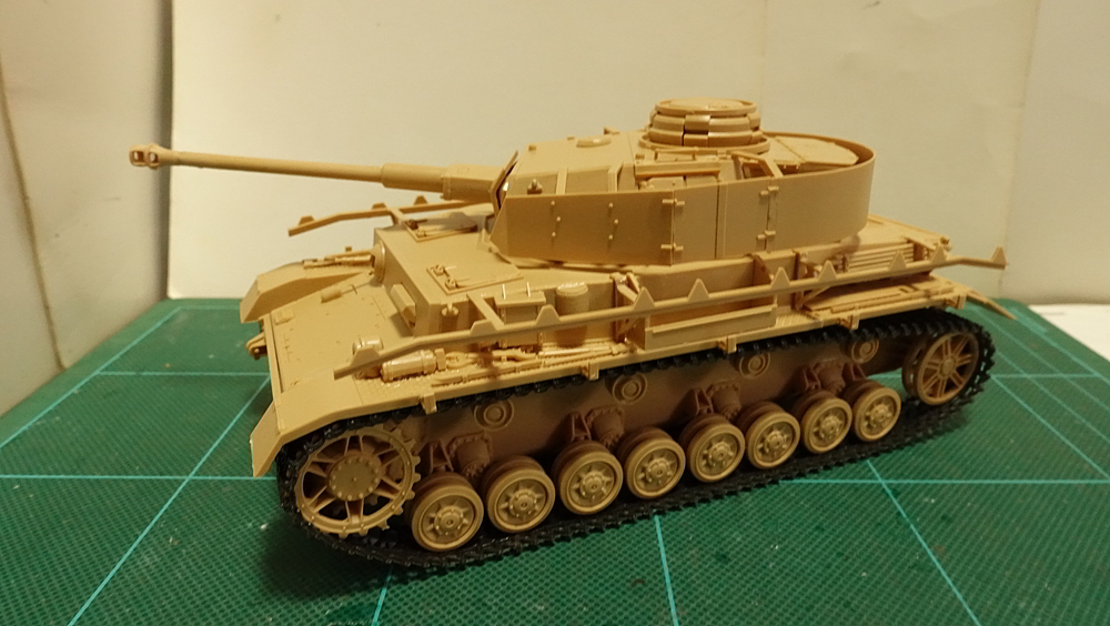タミヤのミリタリーミニチュアシリーズ No.181 ドイツ IV号戦車J型 その１