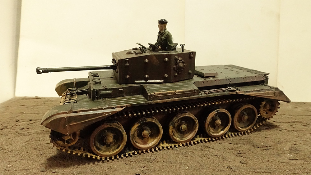 タミヤのミリタリーミニチュアシリーズ No.221 イギリス軍 クロムウェル戦車の写真 その１