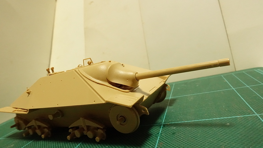 タミヤのミリタリーミニチュアシリーズ No.285 ドイツ駆逐戦車 ヘッツアー 中期生産型 その５