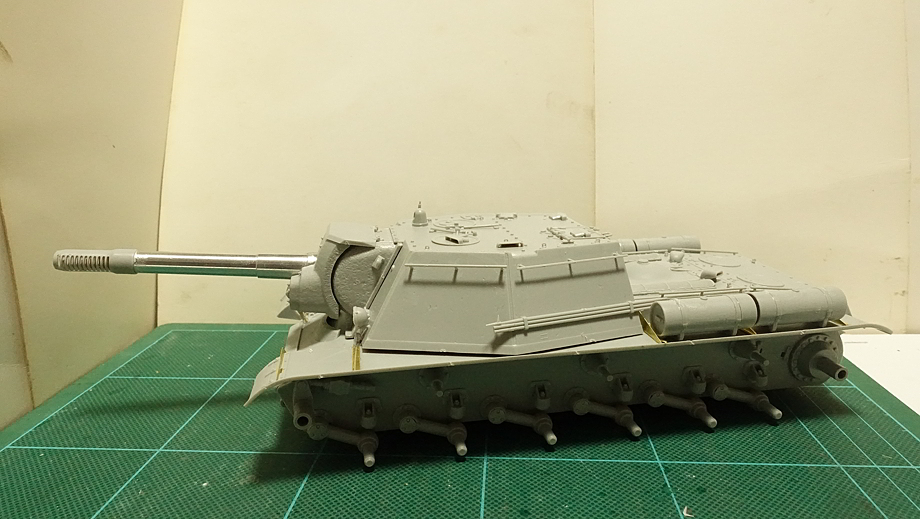 トランペッター その３ No.01571 ソビエト軍 SU-152 重自走砲 その５