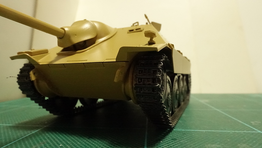 タミヤのミリタリーミニチュアシリーズ No.285 ドイツ駆逐戦車 ヘッツアー 中期生産型 その４