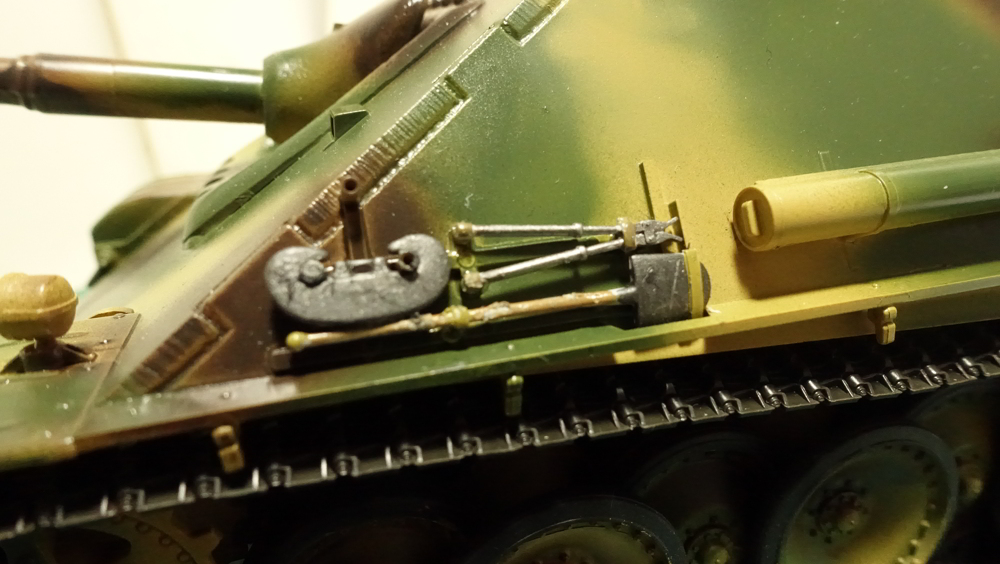 タミヤのミリタリーミニチュアシリーズ No.203 ドイツ駆逐戦車 ヤークトパンサー 後期型 その５