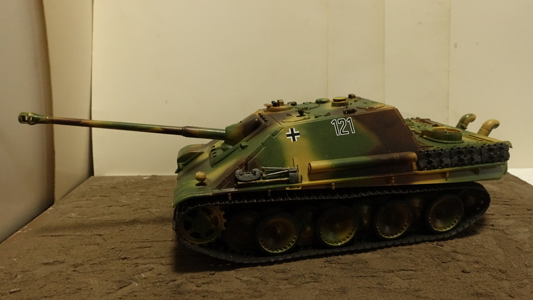 タミヤのミリタリーミニチュアシリーズ No.203 ドイツ駆逐戦車 ヤークトパンサー 後期型 その１