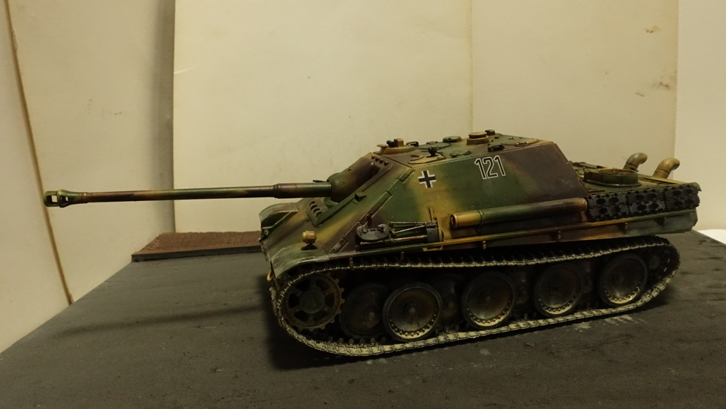 タミヤのミリタリーミニチュアシリーズ No.203 ドイツ駆逐戦車 ヤークトパンサー 後期型 その１