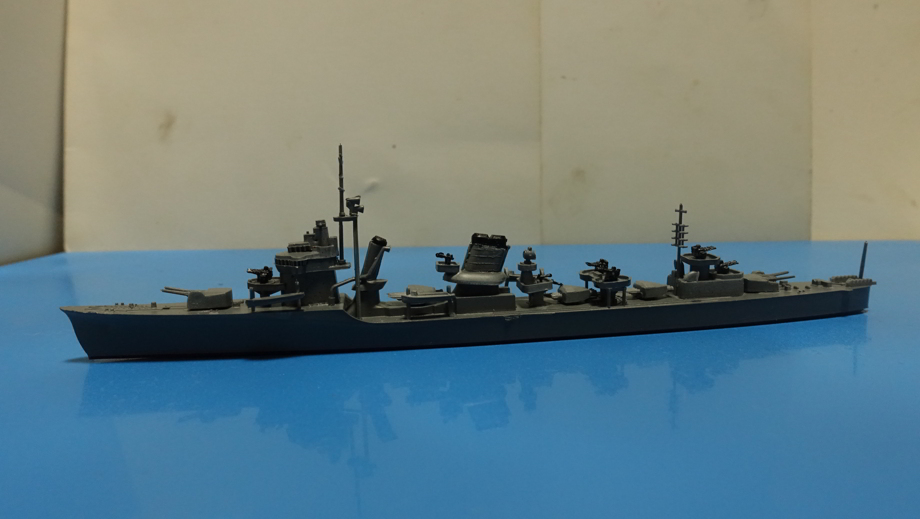 タミヤの1/700 ウォーターラインシリーズ No.408 日本海軍駆逐艦 響 その１