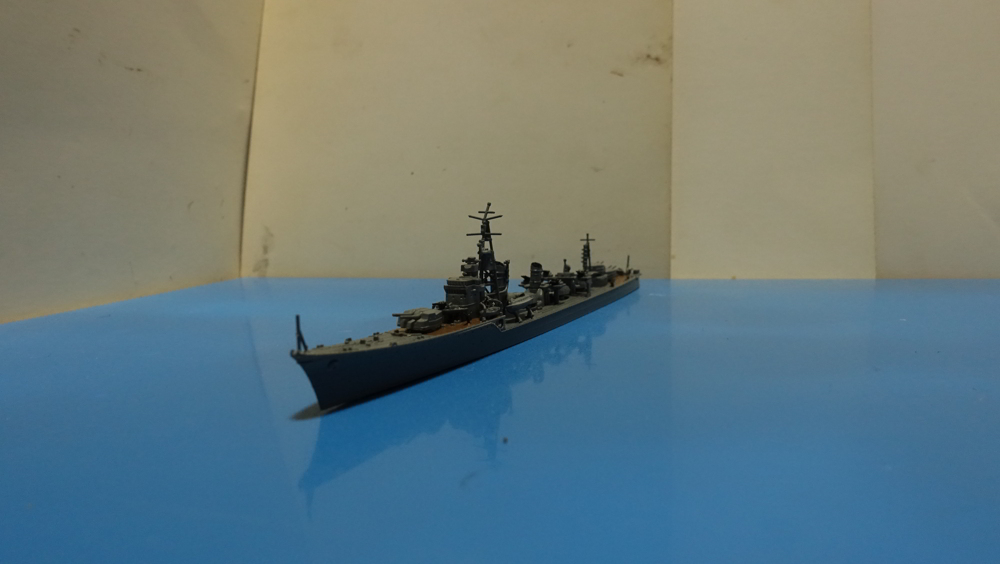 タミヤの1/700 ウォーターラインシリーズ No.460 日本海軍駆逐艦 島風 その２