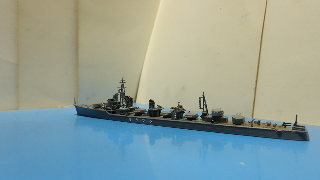 タミヤの1/700 ウォーターラインシリーズ No.460 日本海軍駆逐艦 島風 その１
