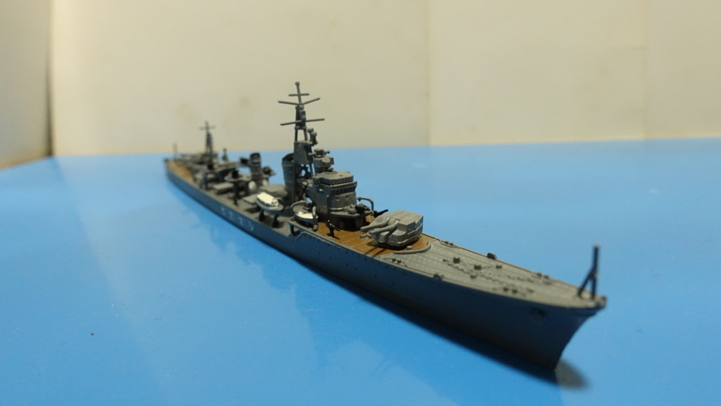 タミヤの1/700 ウォーターラインシリーズ No.460 日本海軍駆逐艦 島風 その４
