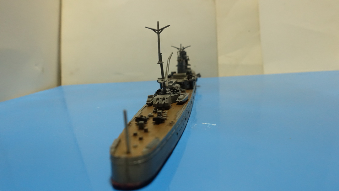 タミヤの1/700 ウォーターラインシリーズ No.315 日本海軍軽巡洋艦 矢矧 その４