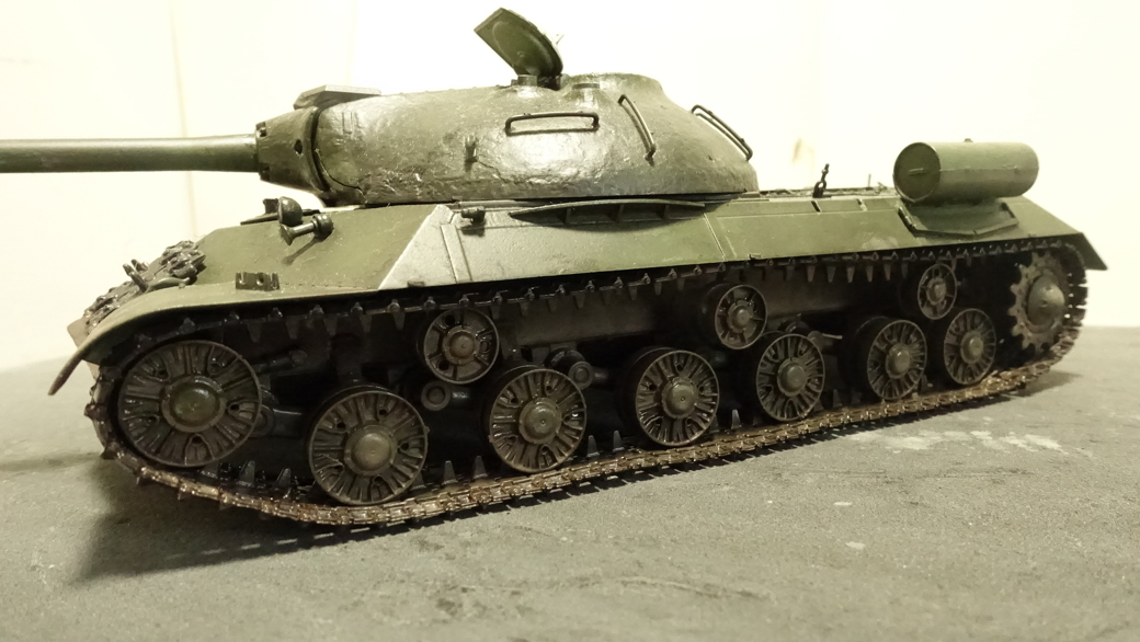 タミヤのミリタリーミニチュアシリーズ  No.211 ソ連軍 スターリン３重戦車 その３