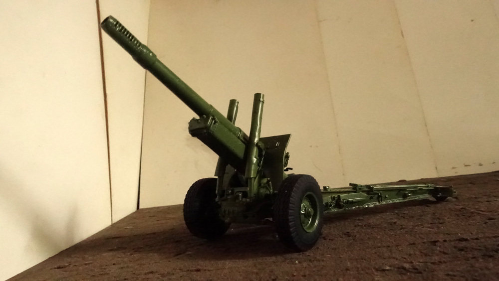 トランペッター No.02324 ソビエト軍 152mm加農榴弾砲 M46キャリッジ その１