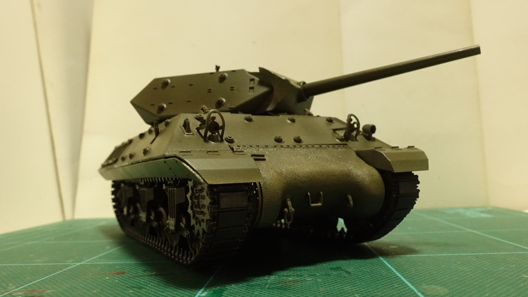 タミヤのミリタリーミニチュアシリーズ No.350 アメリカ M10 駆逐戦車(中期型) その５