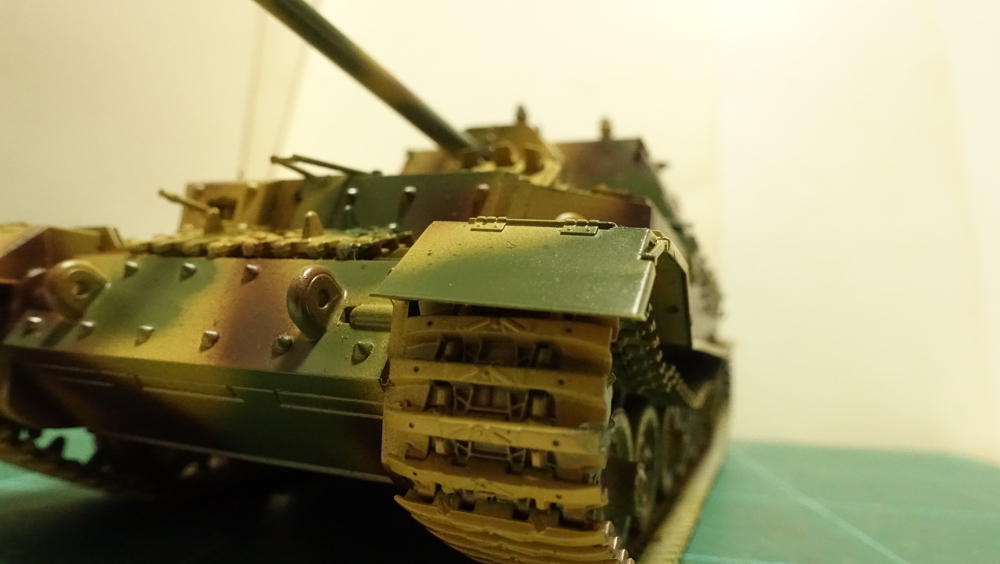 タミヤのミリタリーミニチュアシリーズ No.325 ドイツ軍 重駆逐戦車エレファントの車体 その３