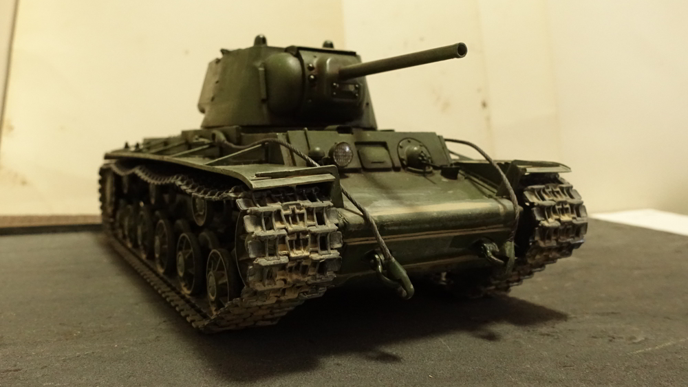 KV-1重戦車のプラモの写真 その２