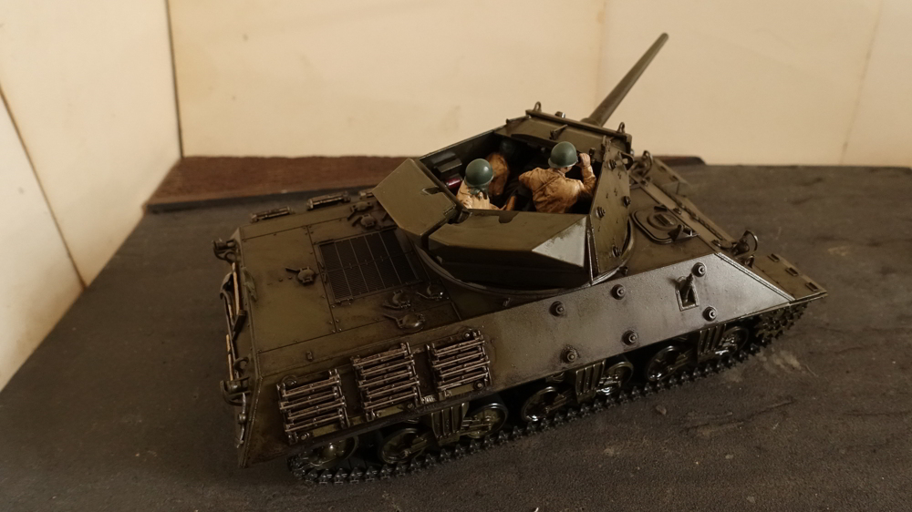 タミヤのミリタリーミニチュアシリーズ No.350 アメリカ M10 駆逐戦車(中期型) その３
