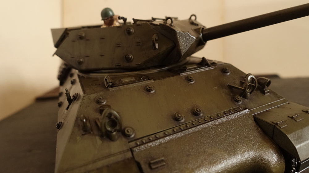 タミヤのミリタリーミニチュアシリーズ No.350 アメリカ M10 駆逐戦車(中期型) その５
