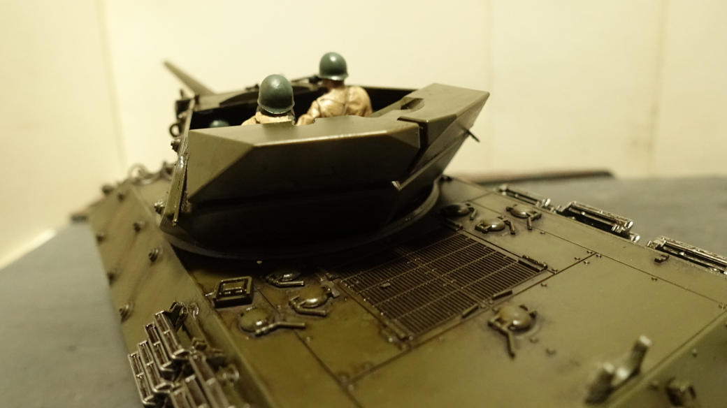 タミヤのミリタリーミニチュアシリーズ No.350 アメリカ M10 駆逐戦車(中期型) その４