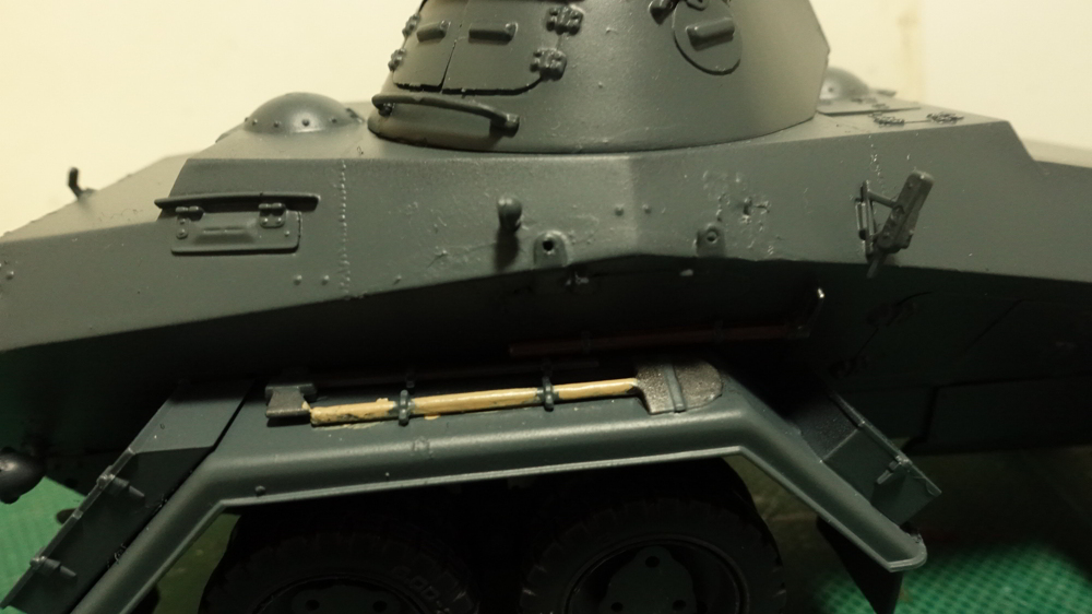 タミヤのタミヤ イタレリシリーズ  No.024 ドイツ 六輪装甲車 Sd.Kfz.231 その２