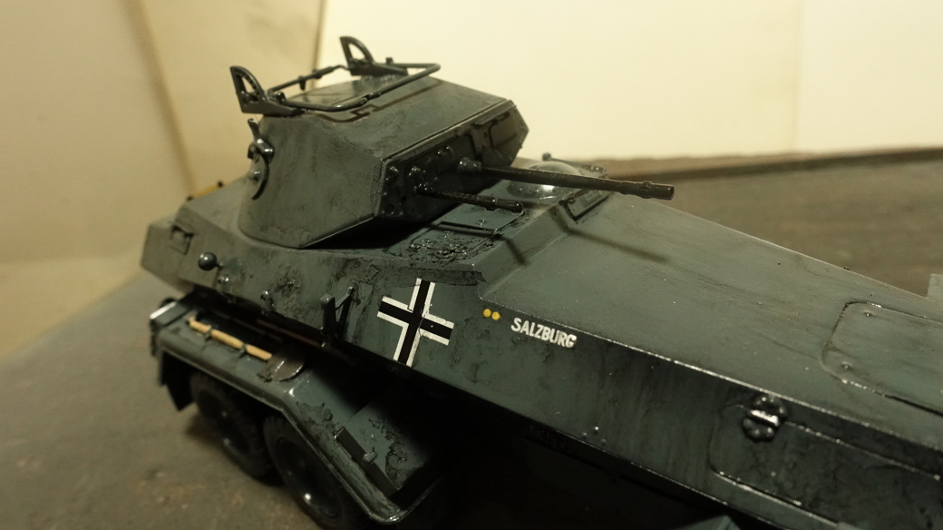 タミヤのタミヤ イタレリシリーズ  No.024 ドイツ 六輪装甲車 Sd.Kfz.231 その４
