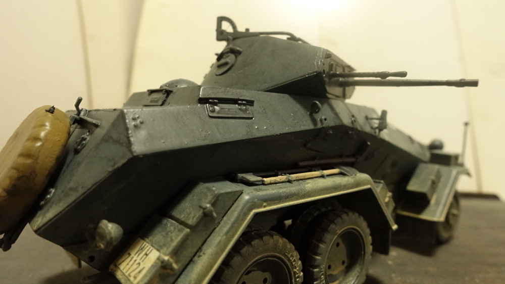 タミヤのタミヤ イタレリシリーズ  No.024 ドイツ 六輪装甲車 Sd.Kfz.231 その５