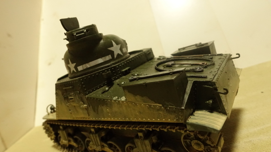 タミヤのミリタリーミニチュアシリーズ No.039 アメリカ陸軍 M3リーMkI戦車 その４