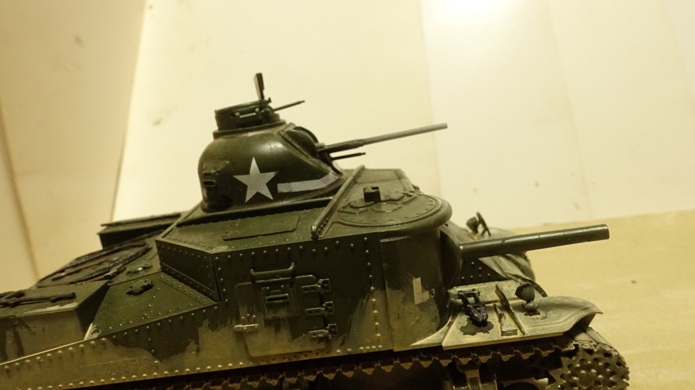 タミヤのミリタリーミニチュアシリーズ No.039 アメリカ陸軍 M3リーMkI戦車 その４
