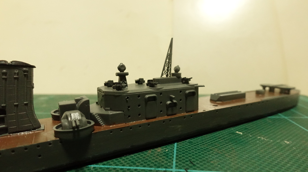 フジミ模型の1/700 シーウェイモデルシリーズ 41085 日本軽巡洋艦 大淀 その３